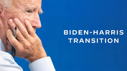 La página web de la transición a la presidencia lanzada por Joe Biden y Kamala Harris 