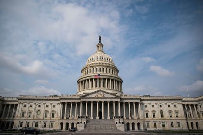 Imagen del Capitolio en Washington, Estados Unidos. 18 de septiembre, 2020. REUTERS/Al Drago