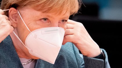 Canciller de Alemania, Angela Merkel. Kay Nietfeld/Pool via REUTERS