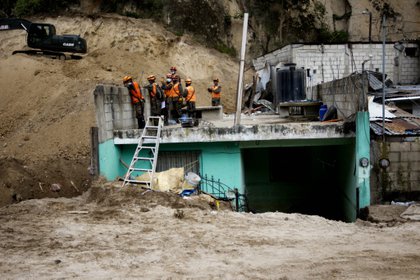 El gobierno de Guatemala informó que al menos 150 personas murieron como consecuencia del paso del ciclón Eta en el norte del país (EFE) 