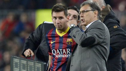 El Tata Martino terminó con el mito sobre la polémica frase que se le adjudica sobre sus críticas a Messi (Foto: NA)