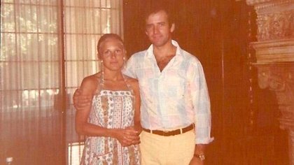 Jill y Joe Biden cuando eran jóvenes (Instagram Jill Biden)