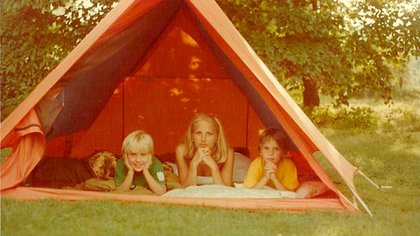 Jill Biden junto a los hijos de Joe (Instagram de Jill Biden)