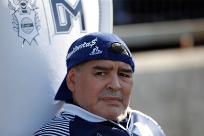 Diego Maradona podría mudarse tras recibir el alta (Foto: EFE/Demian Alday Estévez/Archivo)