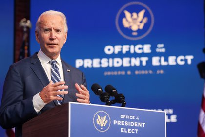 El presidente electo de los Estados Unidos, Joe Biden. Foto: REUTERS/Jonathan Ernst