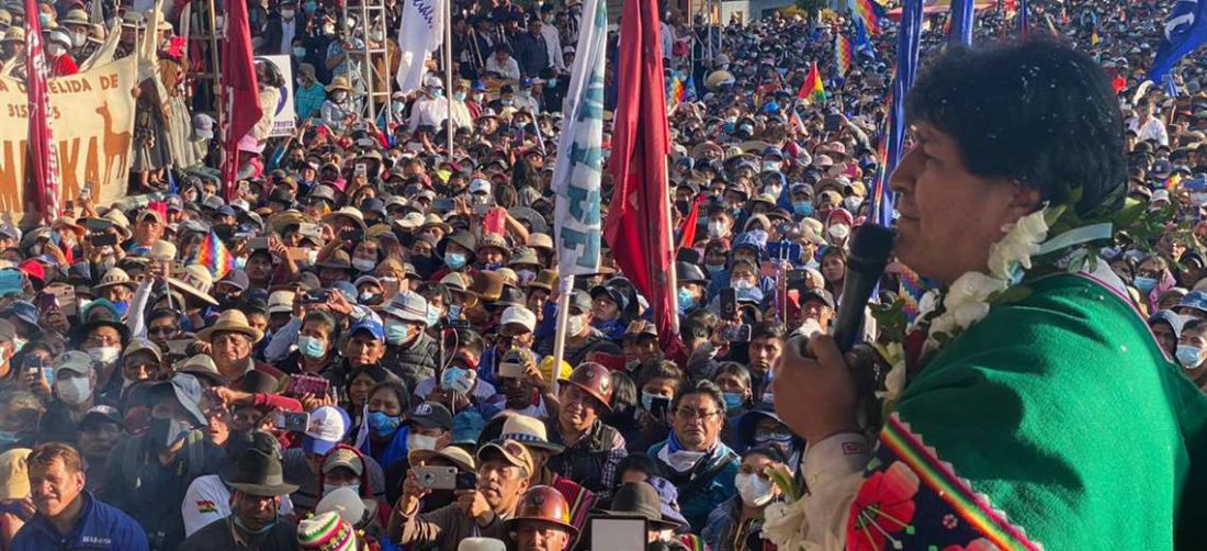 Este martes, Evo Morales en Orinoca