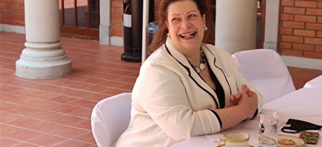 Charisse Phillips, Encaragada de negocios de EEUU en Bolivia. Marcelo Tedesqui 