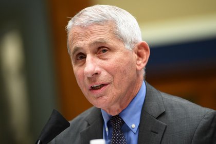 Anthony Fauci. Photographer: Kevin Dietsch/UPI/Bloomberg