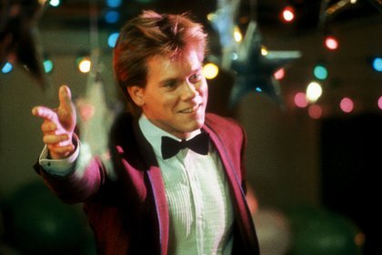 Kevin Bacon en "Footloose" (1984), bajo la dirección de Herbert Ross (Shutterstock)
