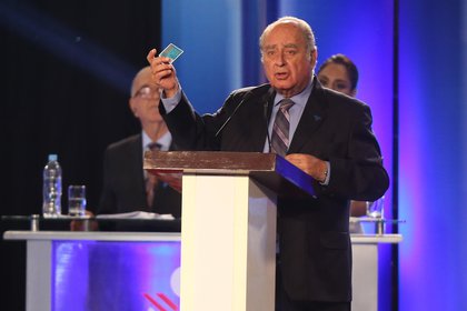 El primer ministro peruano Ántero Flores 