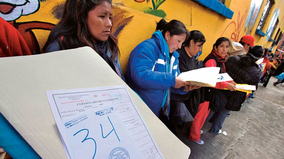 Preinscripción escolar, habilitan 26 unidades educativas en Tarija