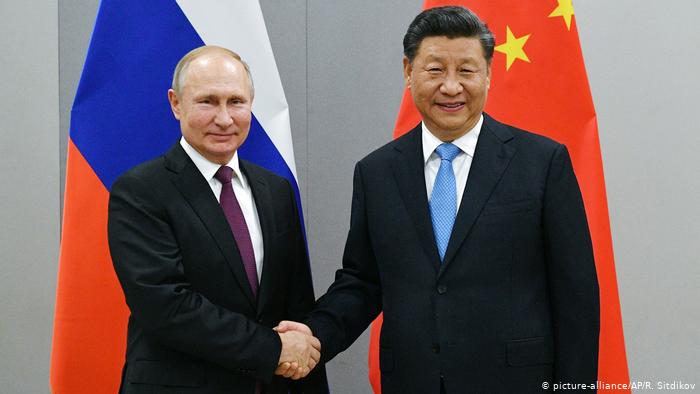 11a. Cumbre de los BRICS: Xi Jinping y Vladimir Putin. (13.11.2020).