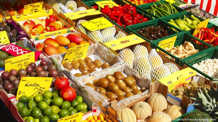 Deutschland Bremen Markt Obst und Gemüse