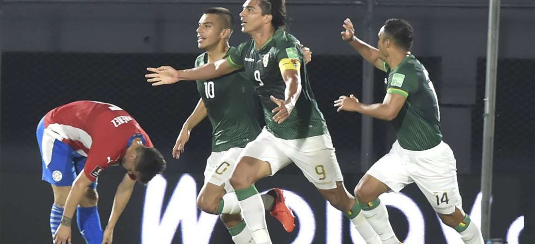Martins anotó su gol 21 con la camiseta de la Verde. Foto: AFP