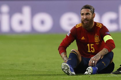 Ramos jugó los dos partidos de la Liga de las Naciones de la UEFA (Reuters)