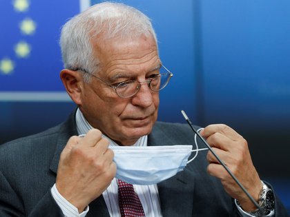 Josep Borrell, el Alto Representante para la Política Exterior de la UE, sostiene que el régimen de Maduro carece de “legitimidad democrática” (Olivier Hoslet/Pool via REUTERS)