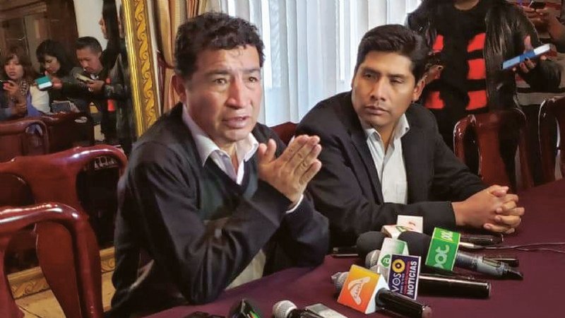 Borda es uno de los precandidatos a Gobernador por el MAS en Potosí