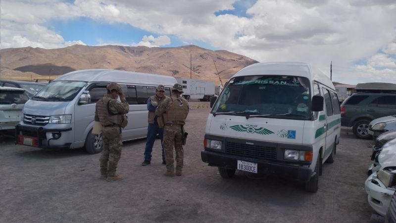 La Fiscalía abre investigación por quema de domo de militares en Huachacalla