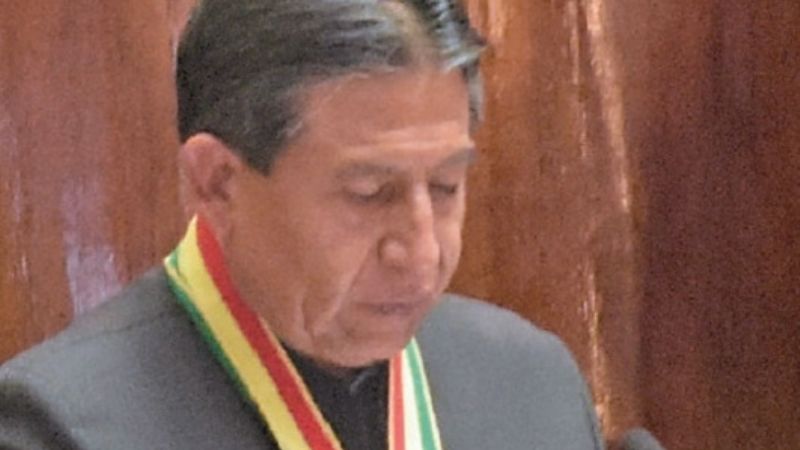 15 frases de Choquehuanca en el día contra la corrupción