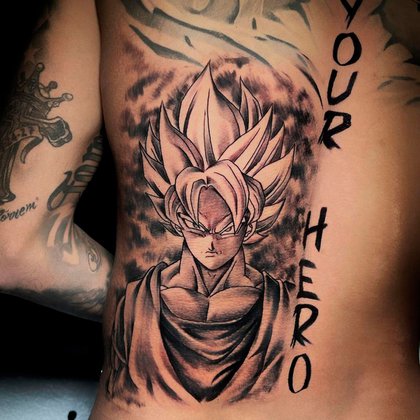 Impresionante tatuaje de Neymar realizado por Boby Tattoo (@boby_tattoo)