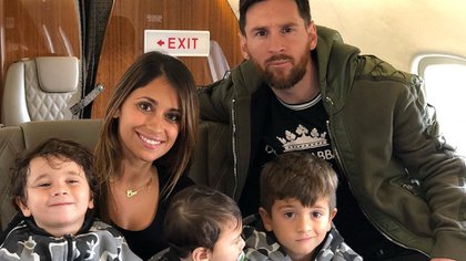 Messi y su familia viajaron a Rosario para pasar la Navidad 