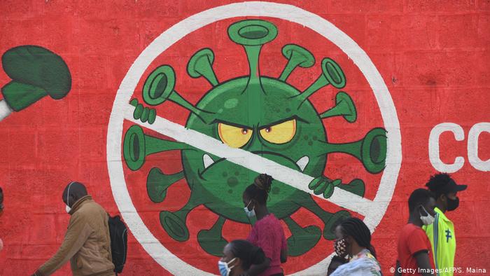 El arte urbano ha servido para informar a la población sobre la pandemia.