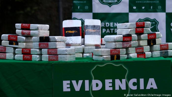 Chile | 631 kg Kokain Festnahme