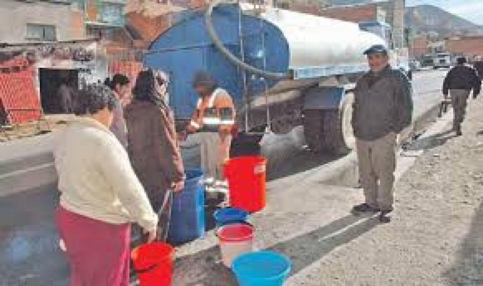 Por elevada turbiedad se cortará hoy el servicio de agua en barrios de Tarija