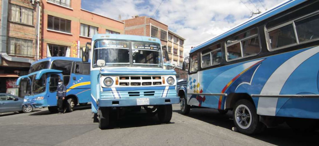 En Tarija el paro del transporte público es contundente (Foto: APG Noticias)