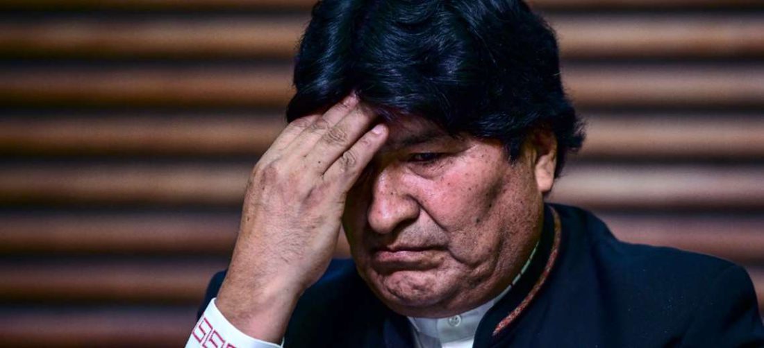 Evo Morales. AFP