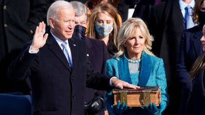 Joe Biden dio su discurso inaugural