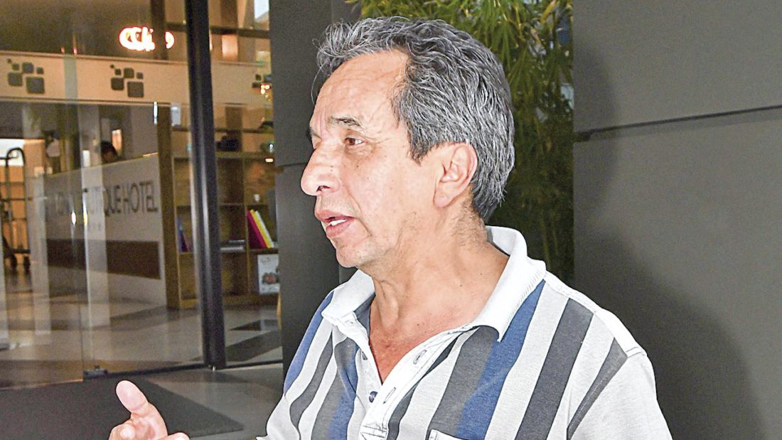 Rolando Aramayo, dirigente de la FBF. ARCHIVO