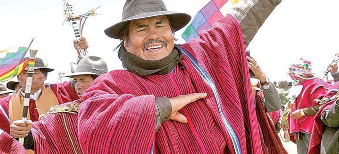 El extinto líder indígena, murió hace cuatro días/Foto: EL DEBER