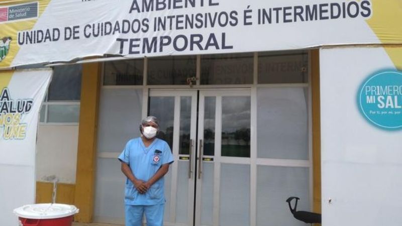 Perú: médico boliviano es el único intensivista que trabaja en Madre de Dios