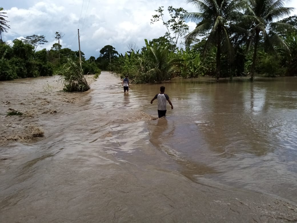 Desborde de ríos en Beni Foto: ABI