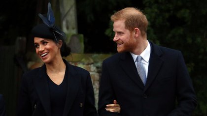 EL hijo de Meghan Markle y el príncipe Harry nació el 6 de mayo de 2019. Archie Harrison es séptimo en la sucesión al trono británico (Reuters)