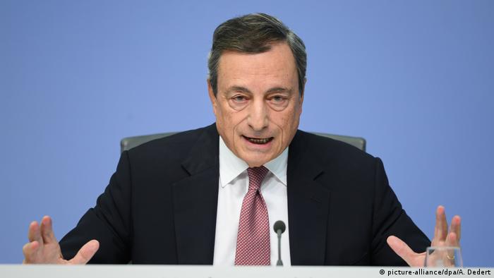 Mario Dragui, expresidente del Banco Central Europeo (BCE)