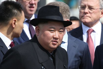 El dictador norcoreano Kim Jong-un en una foto de 2019 (Andrey Rudakov/Bloomberg)