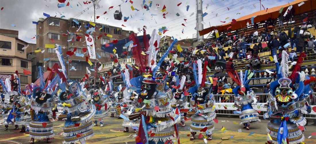Este año la pandemia evita que se viva la fiesta del carnaval en todo el país. Foto: AFP