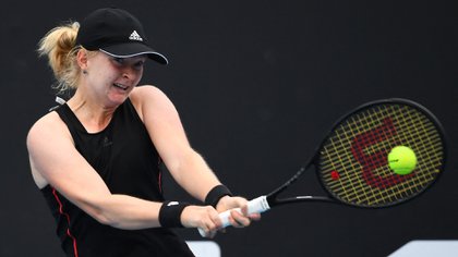 Francesca Jones tiene 20 años y jugará su primer Grand Slam (AFP)