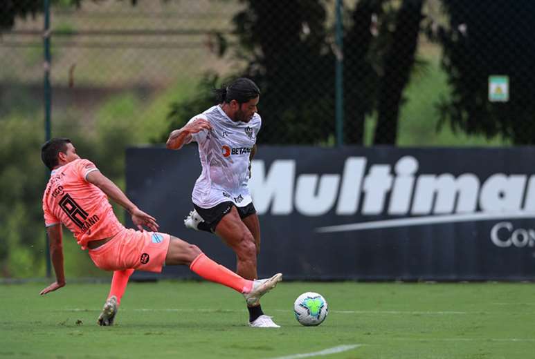 Bolívar enfrentó a Atlético Mineiro en un amistoso en Brasil. Foto: Club Bolívar