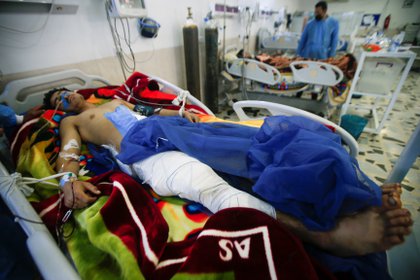 El ataque del lunes dejó al menos nueve heridos en Ebril (REUTERS/Azad Lashkari)