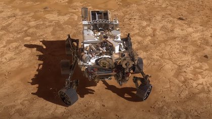 El rover Perseverance llegó al cráter Jezero de Marte este 18 de febrero a las 20.55 UTC, según lo previsto