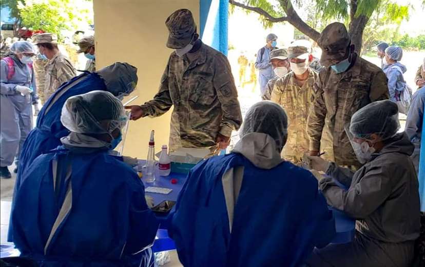 Brigadas realizan pruebas en la ciudad de Tarija