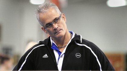 John Geddert, de 63 años, estuvo al frente del equipo olímpico de gimnasia femenino en Londres 2012 (Reuters)