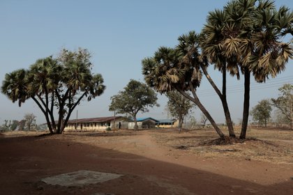 Dormitorios escolares en la Escuela de Ciencias del Gobierno en Kagara, estado de Níger, Nigeria, el 18 de febrero de 2021. REUTERS / Afolabi Sotunde