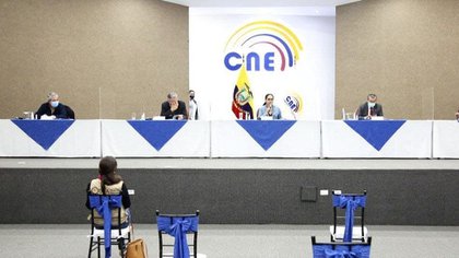 Rueda del Consejo Nacional Electoral de Ecuador 