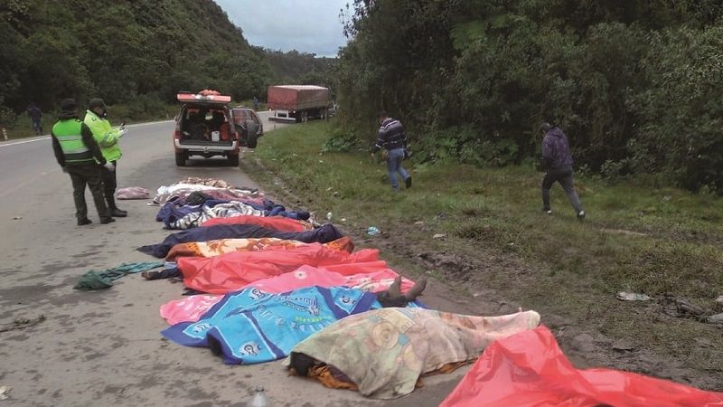 Presunto exceso de velocidad deja 21 muertos en carretera