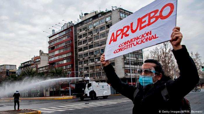 Chile Santiago Coronavirus | Proteste gegen Regierung