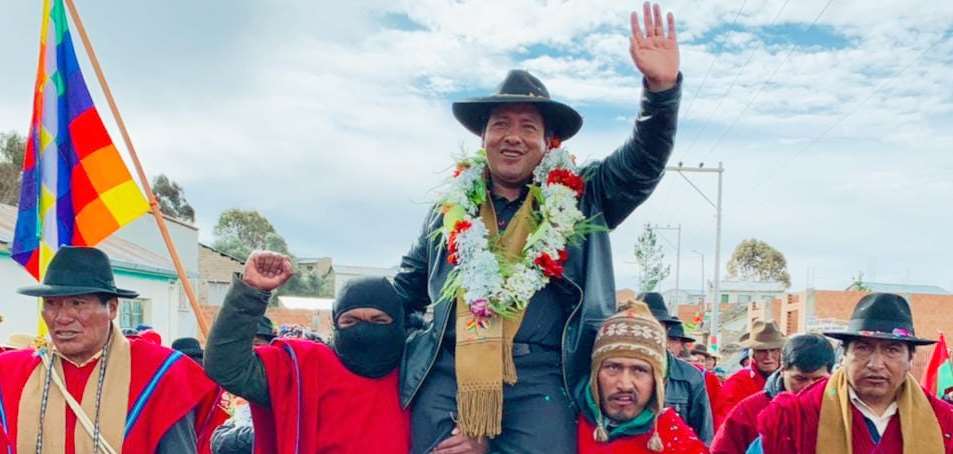 Santos Quispe disputará la Gobernación de La Paz en segunda vuelta el 11 de abril